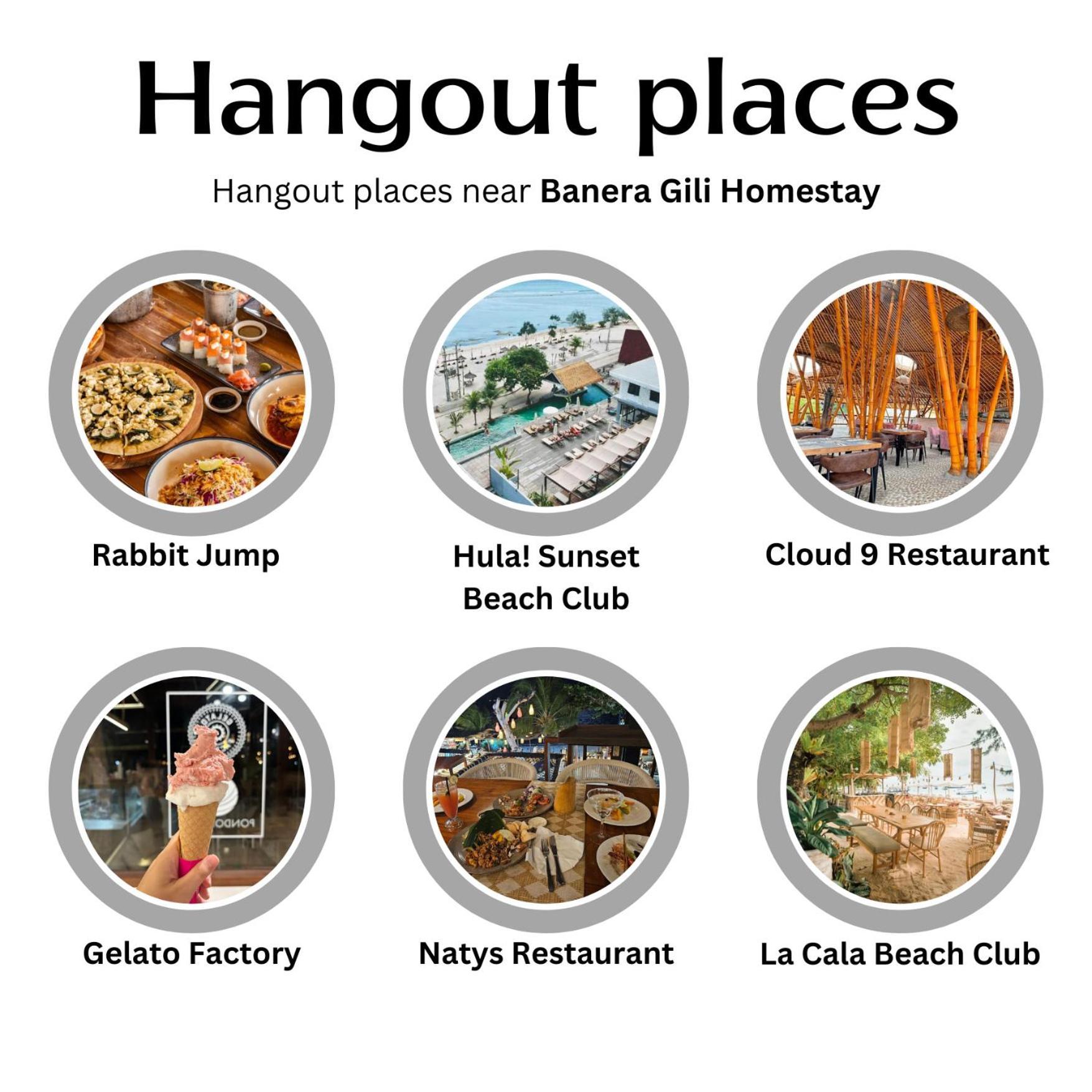 Banera Gili Homestay 吉利特拉旺安 外观 照片